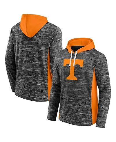 Fanatics Men's Heather Charcoal Tennessee Volunteers Chiller Instant Replay Fleece Pullover Hoodie