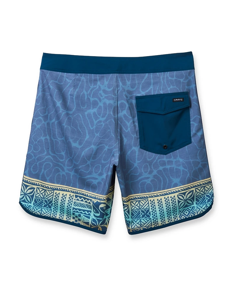 Quiksilver Men's Surfsilk Hi Tribal Scallop Boardshorts