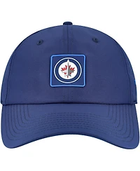 Fanatics Men's Navy Winnipeg Jets Authentic Pro Rink Adjustable Hat