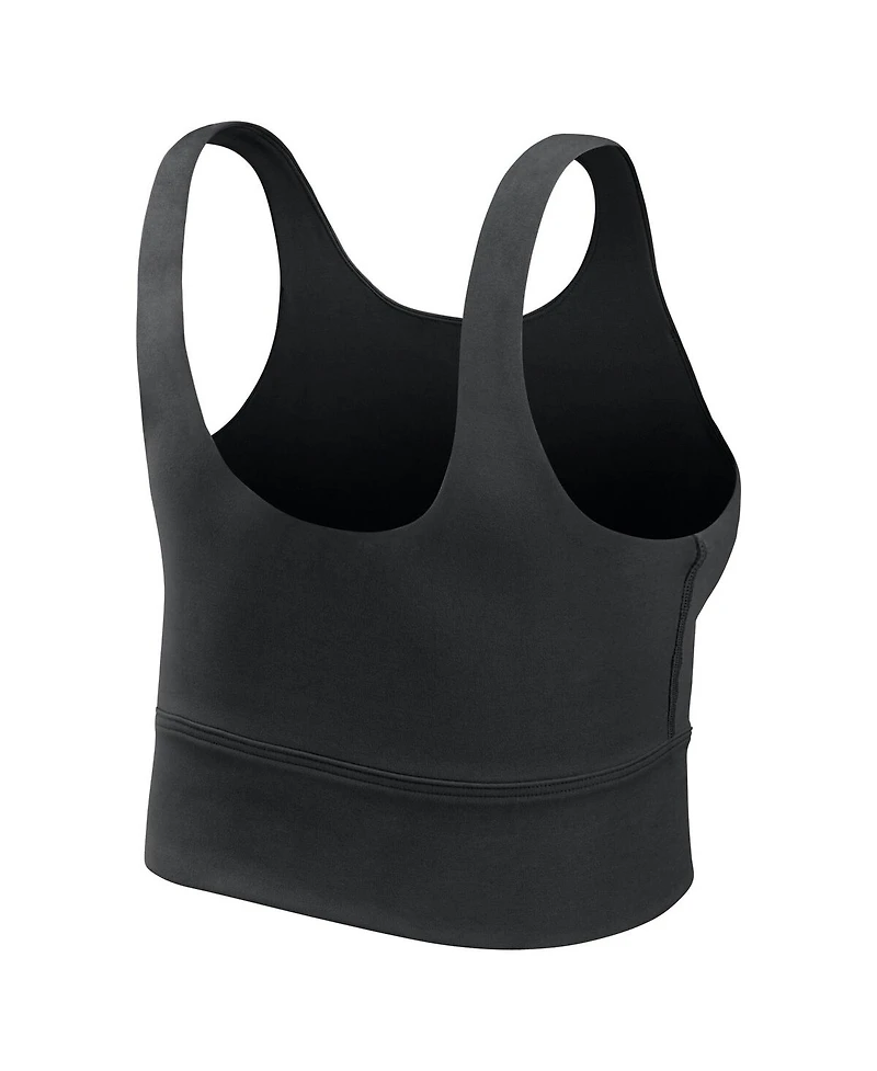 Nike Women's Black Usc Trojans Performance Longline Sports Bra