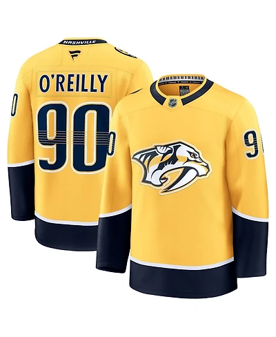 Fanatics Men's Ryan O'Reilly Yellow Nashville Predators Home Premium Jersey