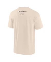 Fanatics Men's Cream Baltimore Ravens Elements Weathered Tonal Future Ground T-Shirt