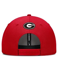 Nike Men's Red Georgia Bulldogs Rise Practice Adjustable Hat