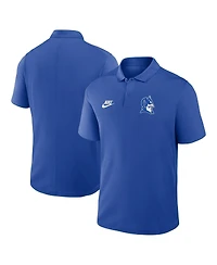 Nike Men's Royal Duke Blue Devils Primetime Victory Legacy Vault Logo Performance Polo Shirt