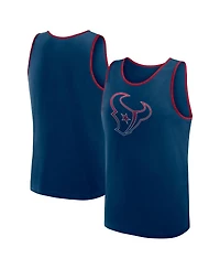 Logo Athletic Men's Navy Houston Texans Unmatched Success Tank Top