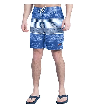 G-iii Sports by Carl Banks Men's Royal/Gray Buffalo Bills Horizon Volley Swim Shorts