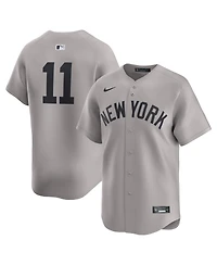 Nike Men's Anthony Volpe Gray New York Yankees Road Limited Player Jersey