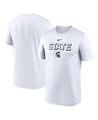 Nike Men's White Michigan State Spartans 2025 Sideline Legend Performance T-Shirt