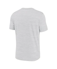 Jordan Men's Ash Oklahoma Sooners 2025 Sideline Velocity Performance T-Shirt