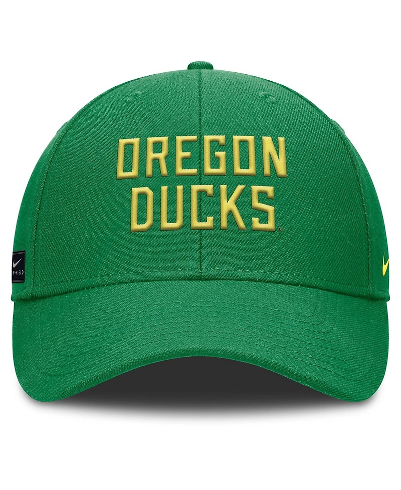 Nike Men's Green Oregon Ducks Rise Practice Adjustable Hat