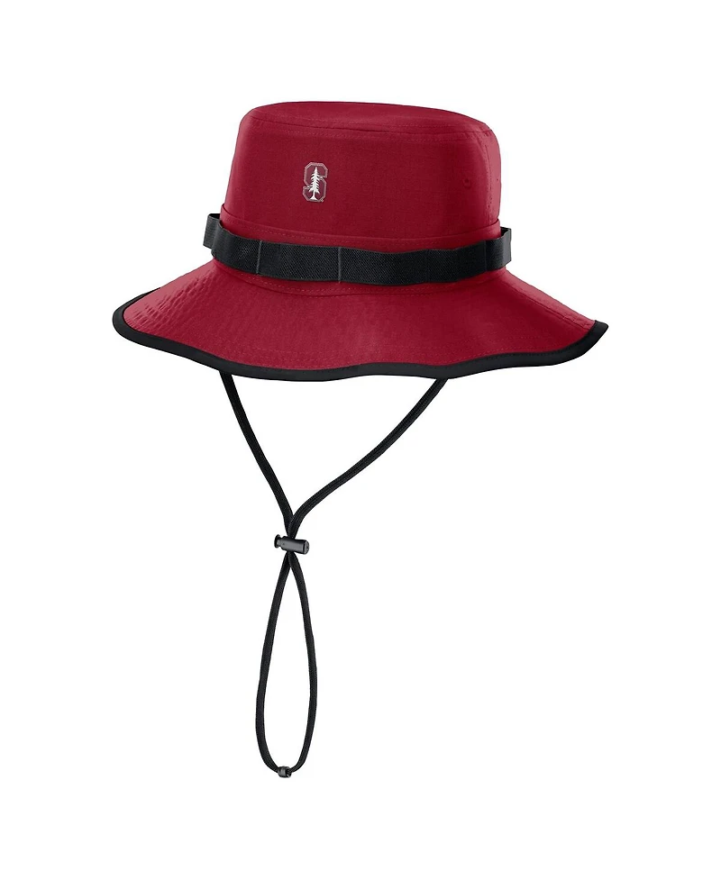 Nike Men's Stanford Cardinal 2025 Sideline Apex Boonie Performance Bucket Hat