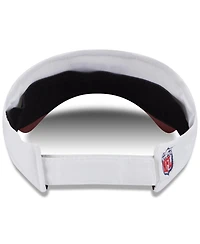 New Era Men's White/Burgundy Washington Commanders 2025 Nfl Training Camp Adjustable Visor Hat