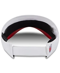 New Era Men's White/Red Kansas City Chiefs 2025 Nfl Training Camp Adjustable Visor Hat