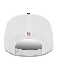 New Era Men's White/Black Atlanta Falcons 2025 Nfl Training Camp 9SEVENTY Adjustable Hat