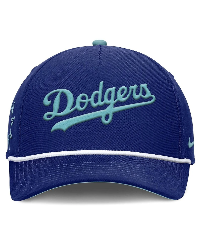 Nike Men's Royal Los Angeles Dodgers Father's Day Rise Adjustable Hat