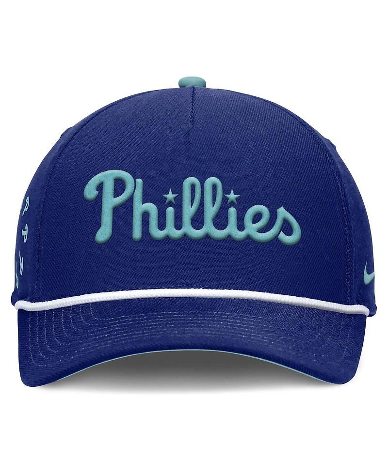 Nike Men's Royal Philadelphia Phillies Father's Day Rise Adjustable Hat