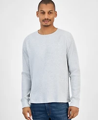 Sun + Stone Men's Waffle-Knit Thermal Shirt, Macy's Exclusive