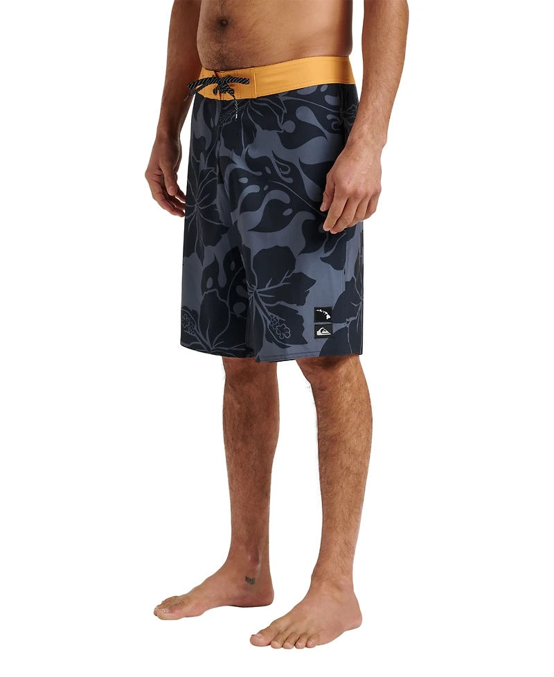 Quiksilver Men's Surfsilk Hibiscus Straight Boardshorts