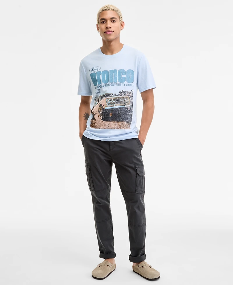 Sun + Stone Men's Ford Bronco Ride Regular-Fit Graphic T-Shirt, Macy's Exclusive
