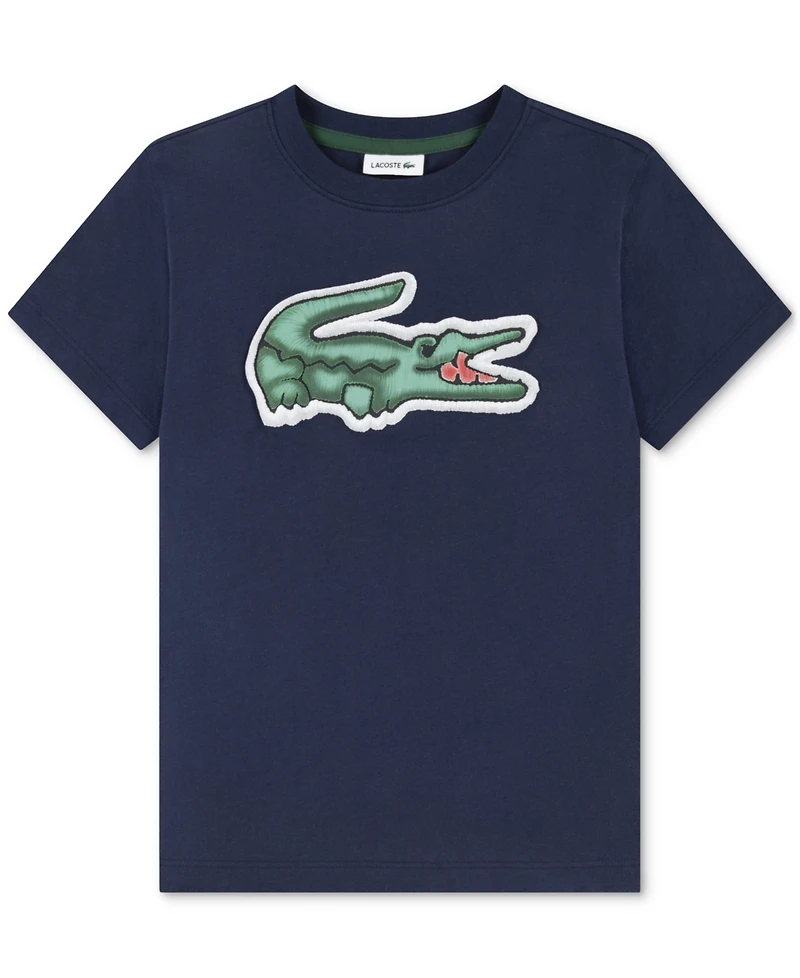 Lacoste Big Boys Cotton Puff Short-Sleeve T-Shirt