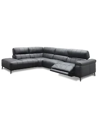 Wyndill Leather Sectional Collection Exclusively At Macys
