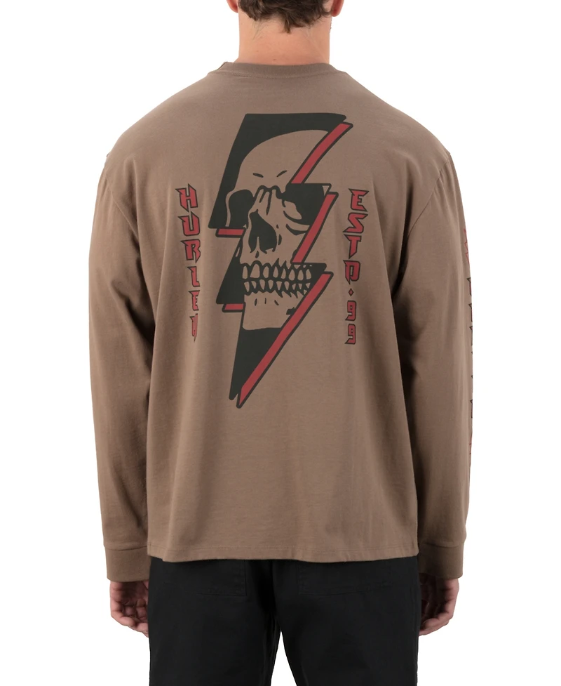 Hurley Men's Bolt Long Sleeve T-Shirt