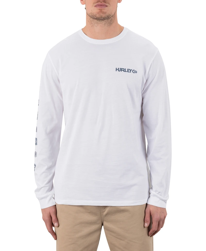Hurley Men's Solar Cycles Long Sleeve T-Shirt