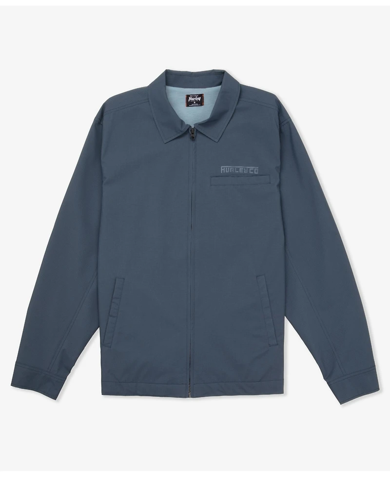 Hurley Men's Knots Windbreaker Jacket