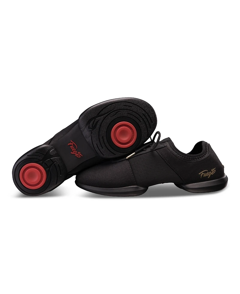 Fuego Kids All-black Split-sole Sneaker