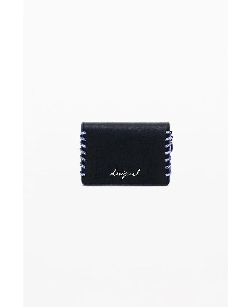 Desigual Women's Medium detachable stitched wallet