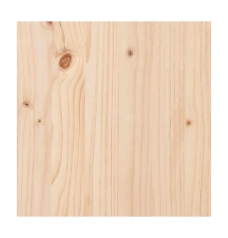vidaXL Garden Planters 2 pcs 23.6"x23.6"x23.6" Solid Wood Pine