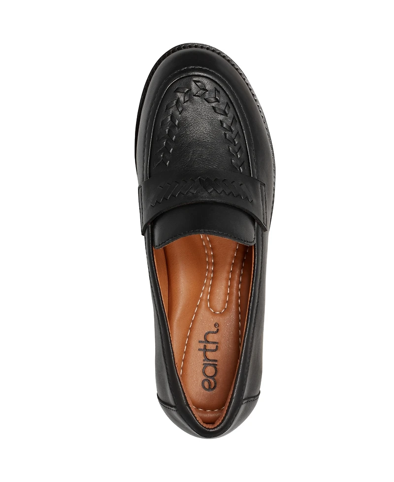Earth Women's Edith Woven Slip-On Loafers
