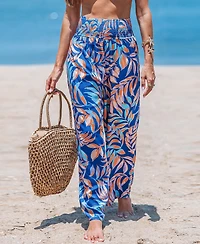 Cupshe Women's Guava Tropical Pants