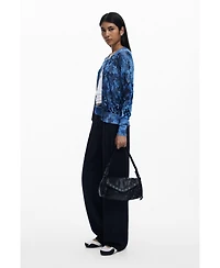 Desigual Women's Medium faux leather patch bag