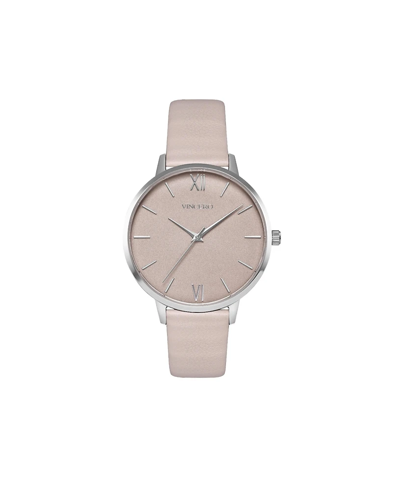 Vincero Women's Eros Limited Release Watch with Italian Leather Strap and Mineral Crystal