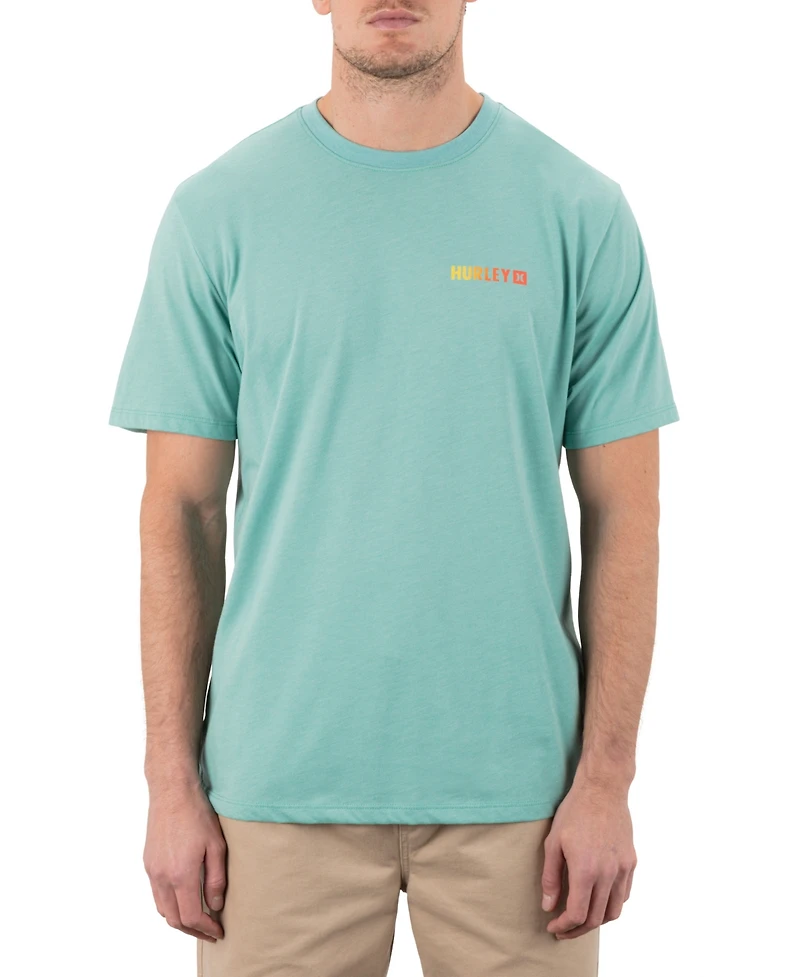 Hurley Men's Fern Gradient Short Sleeve T-Shirt