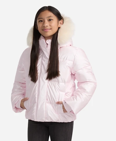 abercrombie kids Girls Shiny Ultra Puffer Jacket