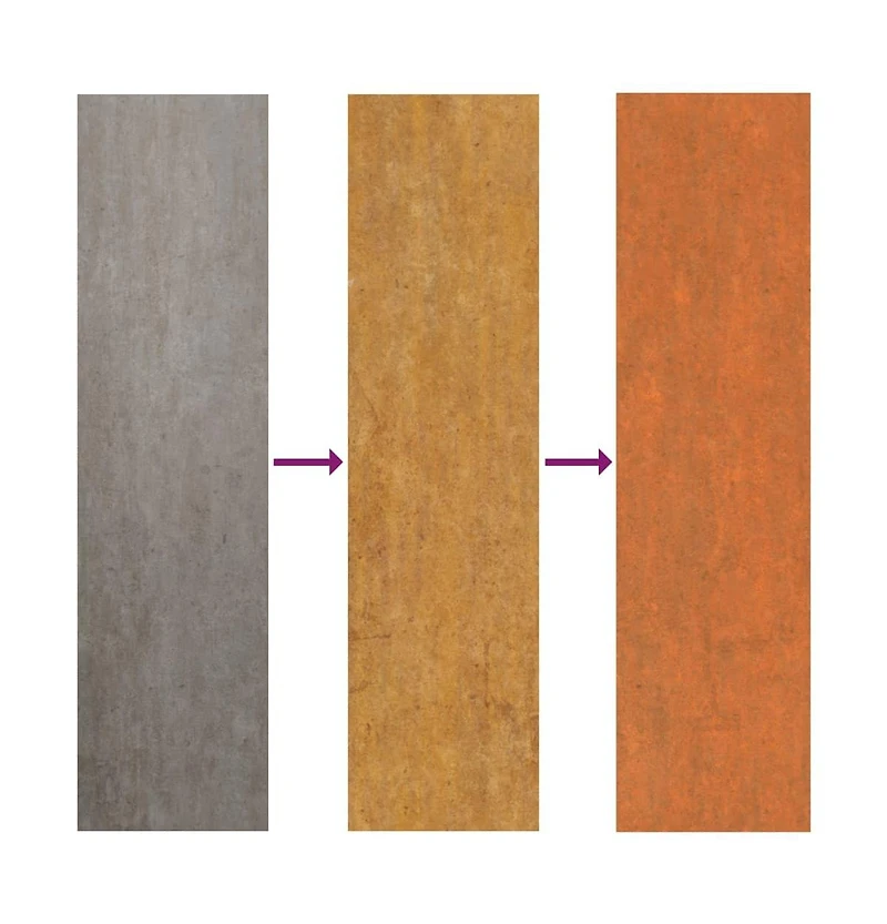 vidaXL Garden Raised Bed Rusty 50.8"x50.8"x30.3" Corten Steel