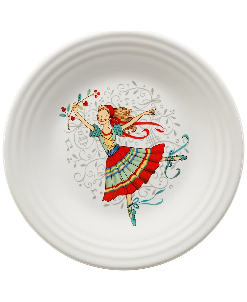 Fiesta Nutcracker The Ballerina Classic Rim 9" Luncheon Plate