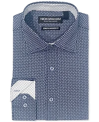 Nick Graham Men's Corner Square Dress Shirt