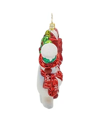 Christopher Radko Snowy Retro Cheer Ornament