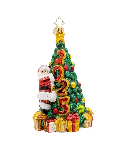 Christopher Radko Santas 2025 Tree Trim Ornament