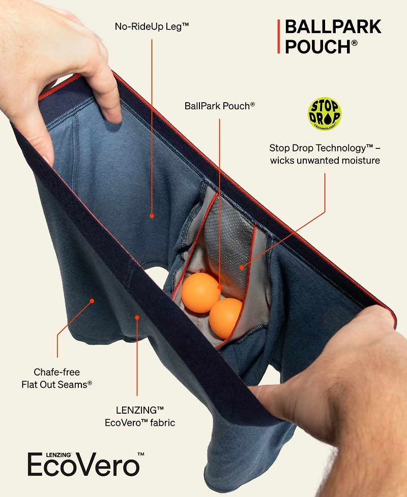 Saxx Men's Vibe Xtra Soft Comfort 2-Pk Boxer Briefs