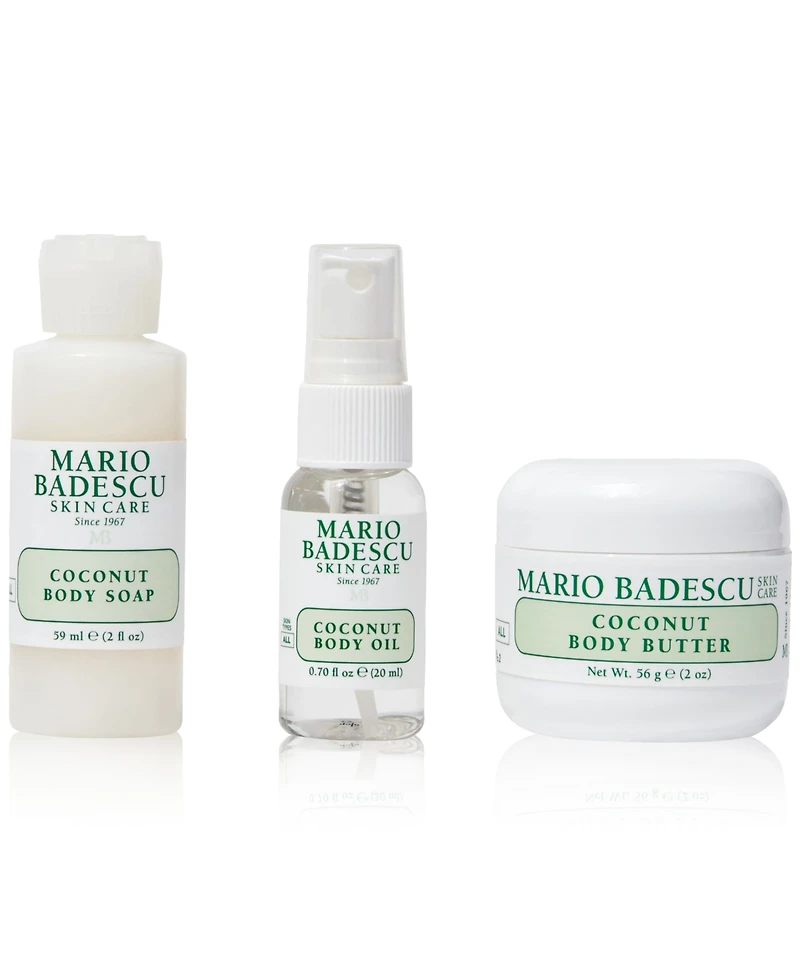 Mario Badescu 3-Pc. Coconut Body Travel Set