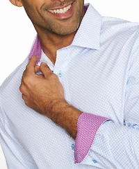 Nick Graham Men's Four-Leaf Clover Dress Shirt