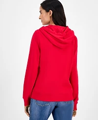 Nautica Jeans Women's Solid Zip-Front Hoodie, Online Only