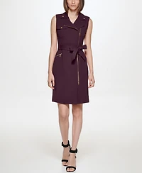 Calvin Klein Women's Scuba Crepe Sleeveless Dress