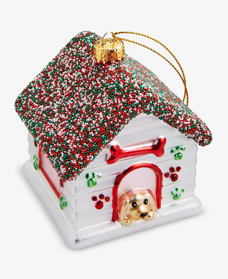 Holiday Lane Pets Dog House Ornament, Macy's Exclusive