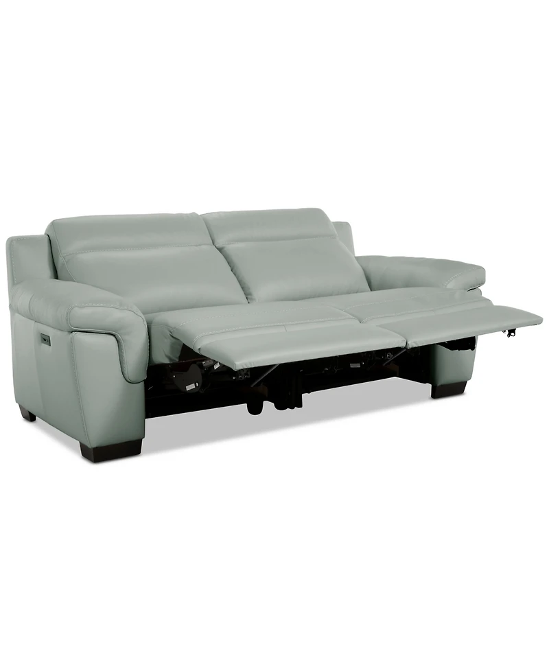 Julius Ii 2-Pc. Leather Sofa with 2 Power Recliners, Exclusively at Macy's