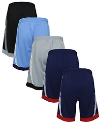 Galaxy By Harvic Men's -Pack Lightweight Breathable Moisture Wicking Mesh Shorts